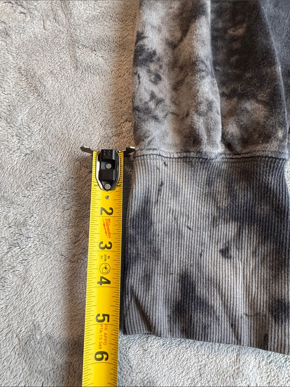 Big Bud Press Classic Jogger Sweatpants Black Magic Waters Tie Dye Size Medium - Picture 15 of 15